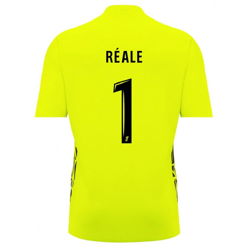 Danxen Kinder Pierre Réale #1 Trikot Leuchtendes Grün Torwarttrikot 2025/26 Schweiz