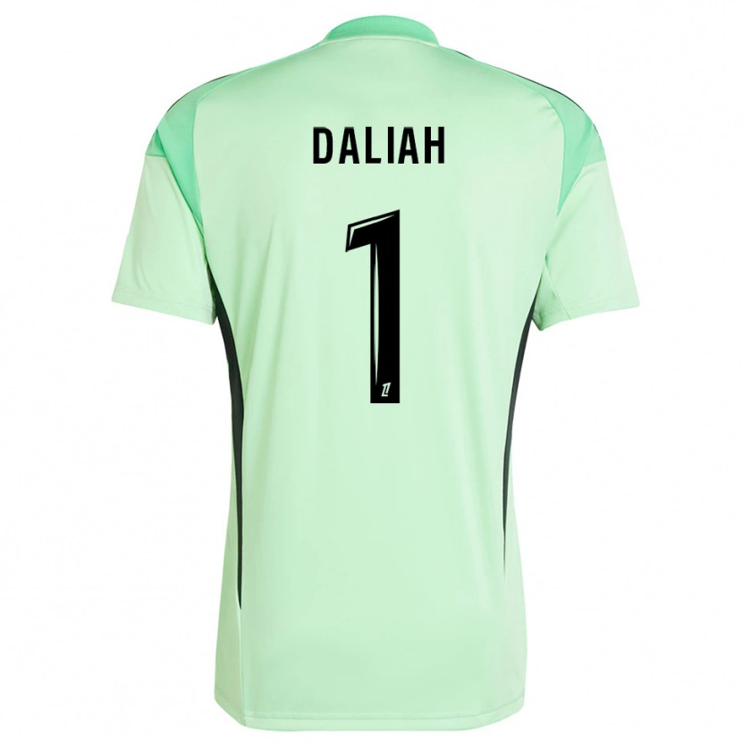 Danxen Kinder Leny Daliah #1 Trikot Hellgrün Schwarz Torwarttrikot 2025/26 Schweiz
