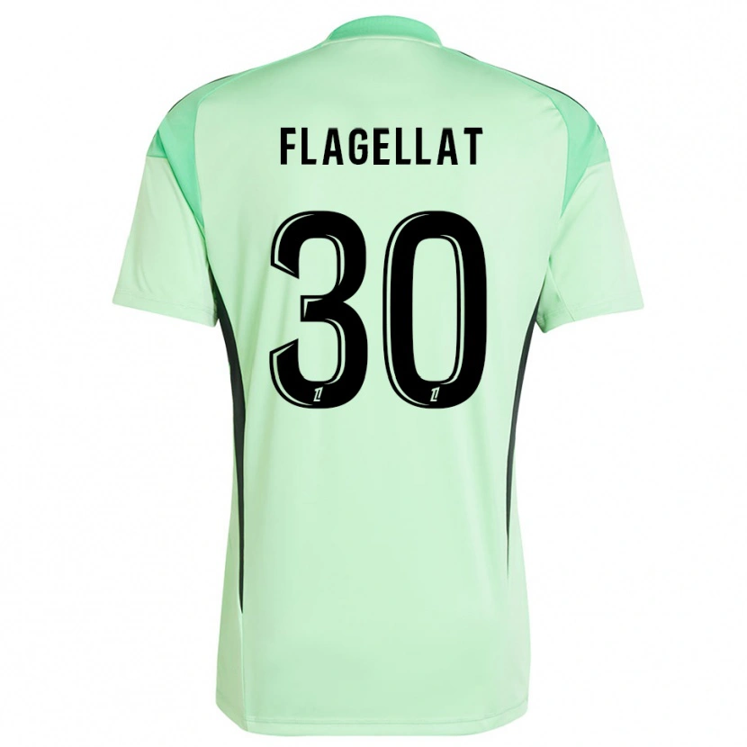 Danxen Kinder Alizée Flagellat #30 Trikot Hellgrün Schwarz Torwarttrikot 2025/26 Schweiz