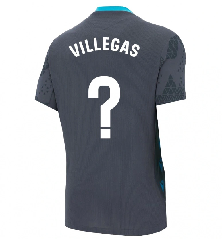 Danxen Kinder Sergio Villegas #0 Trikot Dunkelgrau Schwarz Torwarttrikot 2025/26 Schweiz