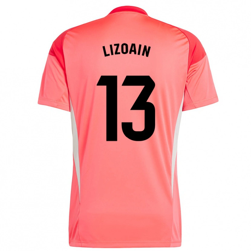 Danxen Kinder Raúl Lizoain #13 Trikot Orange Rot Torwarttrikot 2025/26 Schweiz