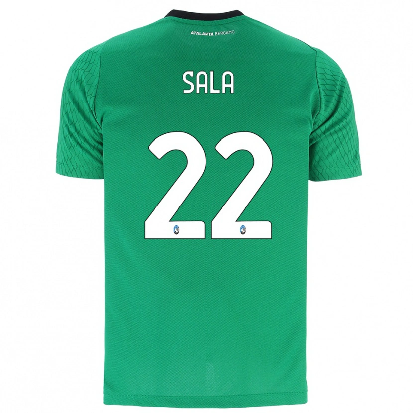 Danxen Kinder Lorenzo Sala #22 Trikot Smaragdgrün Torwarttrikot 2025/26 Schweiz