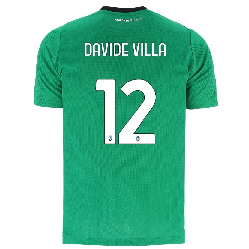 Danxen Kinder Matteo Davide Villa #12 Trikot Smaragdgrün Torwarttrikot 2025/26 Schweiz