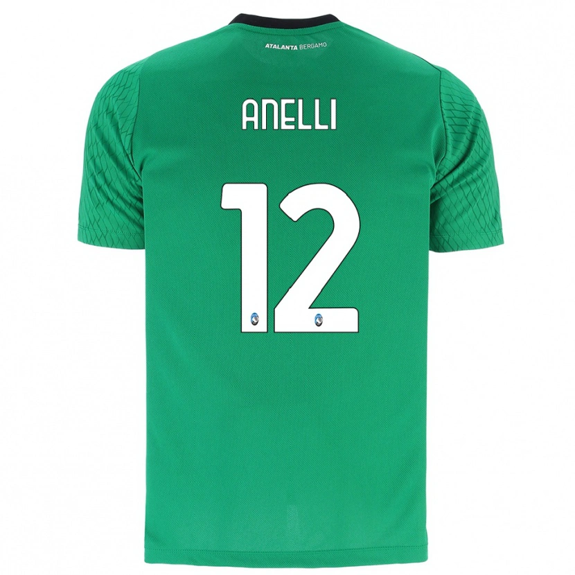 Danxen Kinder Alessandro Anelli #12 Trikot Smaragdgrün Torwarttrikot 2025/26 Schweiz