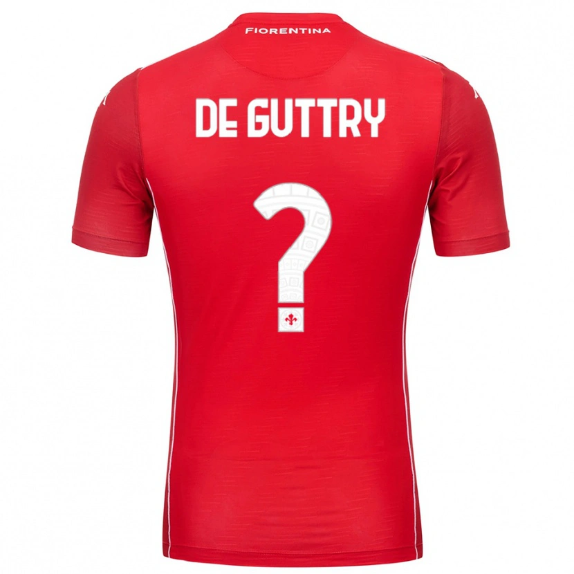 Danxen Kinder Elia De Guttry #0 Trikot Rot Weiß Torwarttrikot 2025/26 Schweiz
