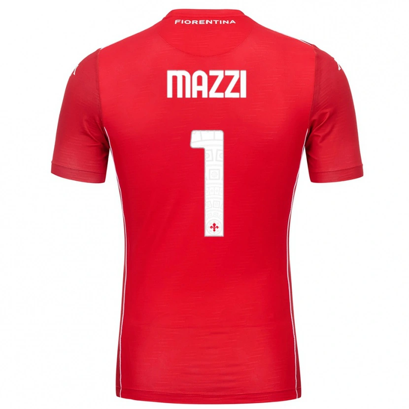 Danxen Kinder Tommaso Mazzi #1 Trikot Rot Weiß Torwarttrikot 2025/26 Schweiz