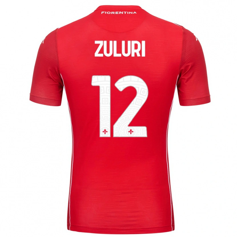 Danxen Kinder Athena Zuluri #12 Trikot Rot Weiß Torwarttrikot 2025/26 Schweiz