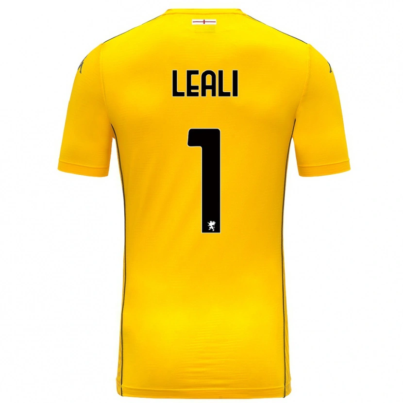 Danxen Kinder Nicola Leali #1 Trikot Dunkelgelb Schwarz Torwarttrikot 2025/26 Schweiz