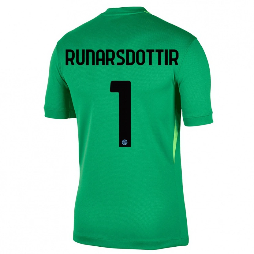 Danxen Kinder Cecilía Rán Rúnarsdóttir #1 Trikot Hellgrün Schwarz Torwarttrikot 2025/26 Schweiz