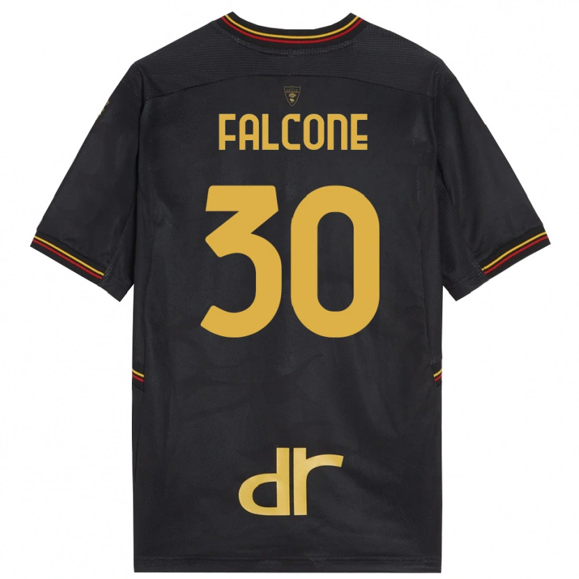 Danxen Kinder Wladimiro Falcone #30 Trikot Schwarz Braun Torwarttrikot 2025/26 Schweiz