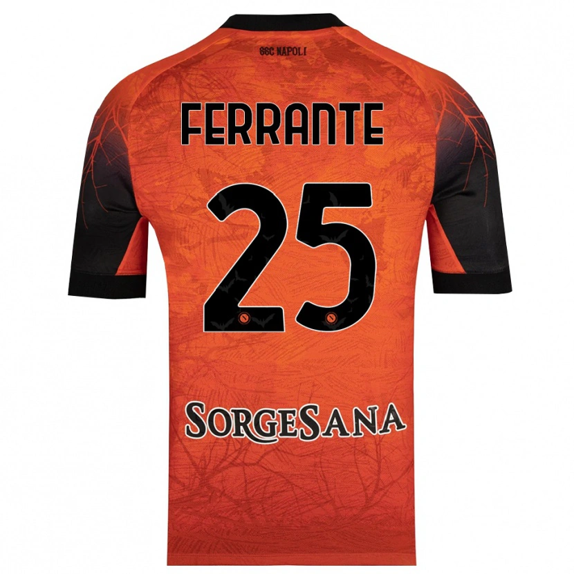 Danxen Kinder Mathias Ferrante #25 Trikot Orange Rot Schwarz Torwarttrikot 2025/26 Schweiz