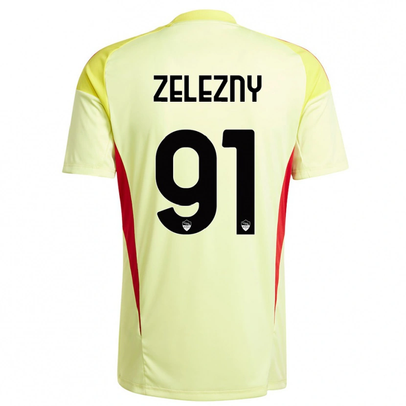 Danxen Kinder Radoslaw Zelezny #91 Trikot Hellgelb Orange Torwarttrikot 2025/26 Schweiz