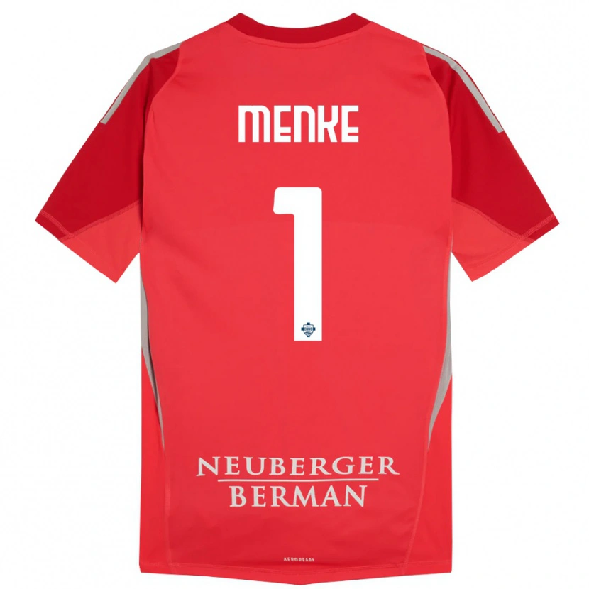Danxen Kinder Henrique Menke #1 Trikot Rot Grau Torwarttrikot 2025/26 Schweiz