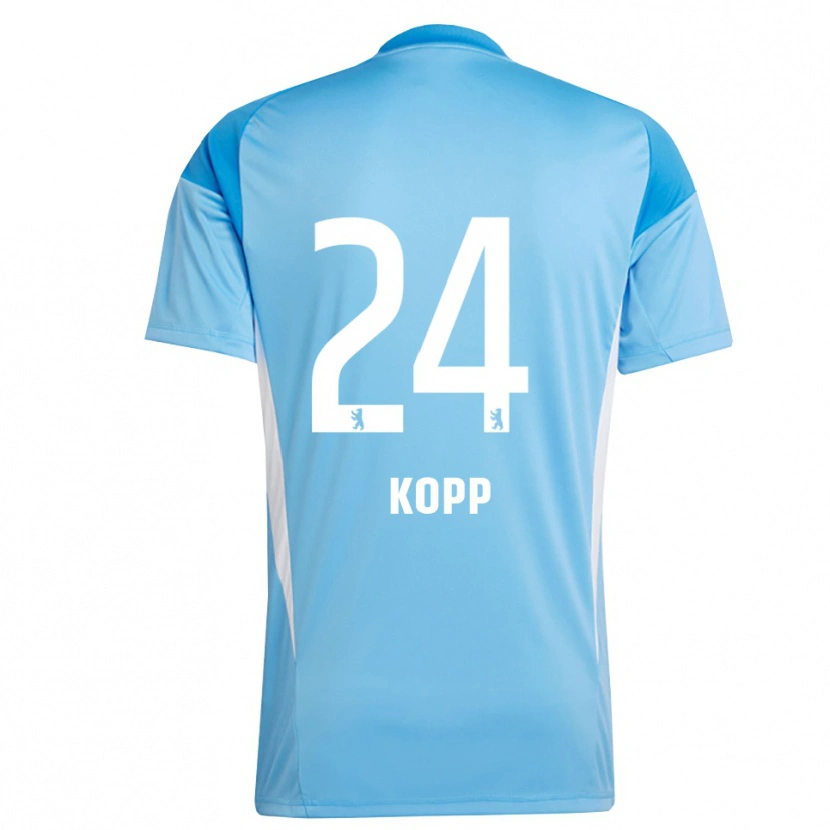 Danxen Kinder Marvin Kopp #24 Trikot Blau Schwarz Torwarttrikot 2025/26 Schweiz