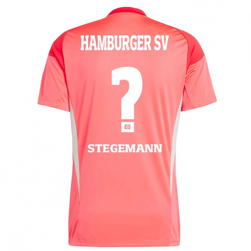 Danxen Kinder Jean-Pierre Stegemann #0 Trikot Rot Orange Torwarttrikot 2025/26 Schweiz