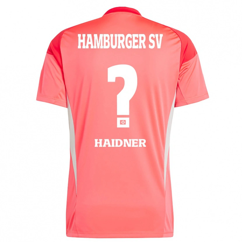 Danxen Kinder Larissa Haidner #0 Trikot Rot Orange Torwarttrikot 2025/26 Schweiz