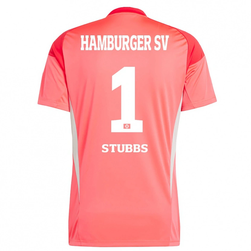 Danxen Kinder James Stubbs #1 Trikot Rot Orange Torwarttrikot 2025/26 Schweiz