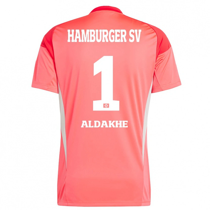 Danxen Kinder Ather Aldakhe #1 Trikot Rot Orange Torwarttrikot 2025/26 Schweiz