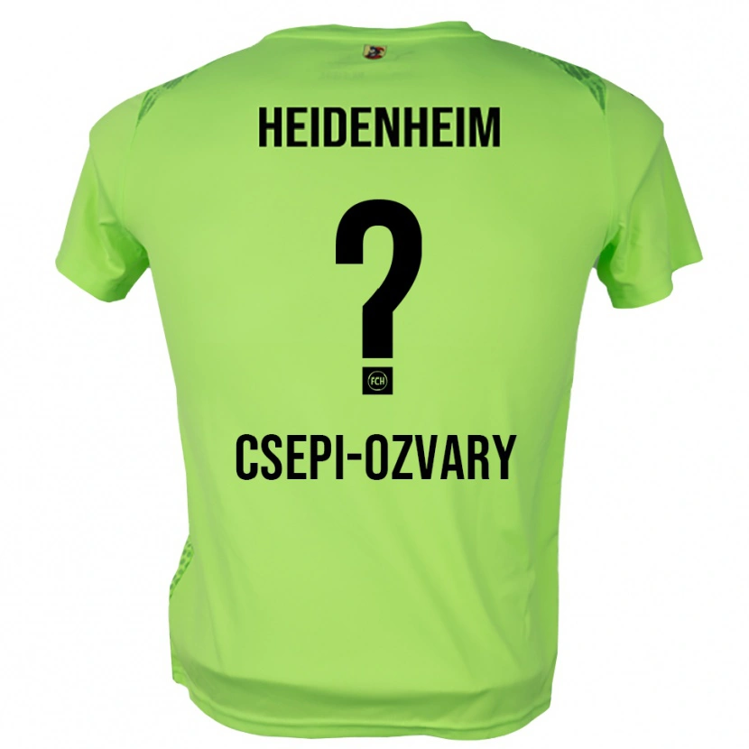 Danxen Kinder Marcell Csepi-Ozvary #0 Trikot Blassgrün Torwarttrikot 2025/26 Schweiz