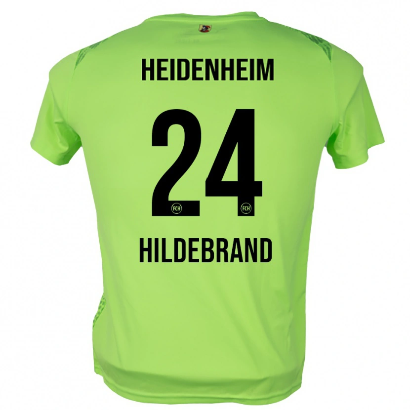 Danxen Kinder Jan Hildebrandt #24 Trikot Blassgrün Torwarttrikot 2025/26 Schweiz