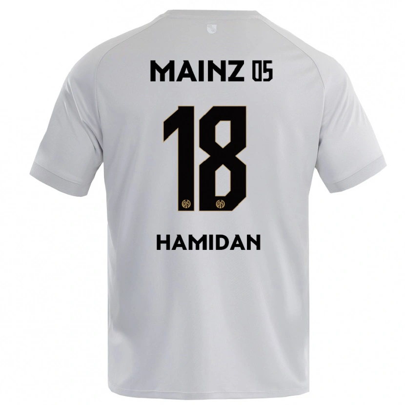 Danxen Kinder Ilyas Hamidan #18 Trikot Hellgrau Blau Torwarttrikot 2025/26 Schweiz