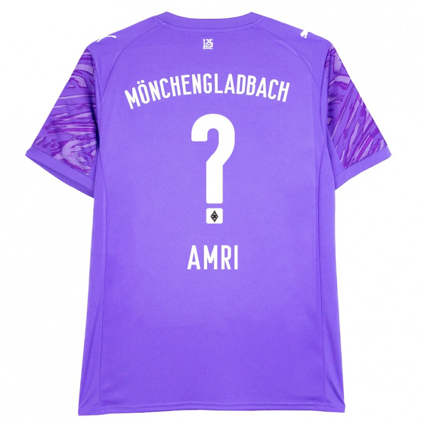 Danxen Kinder Abdelrahman Amri #0 Trikot Flieder Weiß Torwarttrikot 2025/26 Schweiz