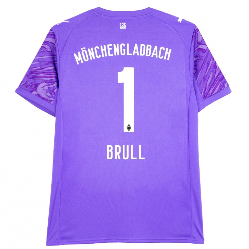 Danxen Kinder Maximilian Brüll #1 Trikot Flieder Weiß Torwarttrikot 2025/26 Schweiz