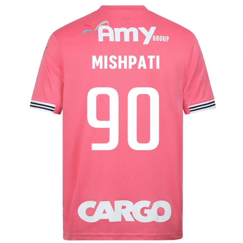 Danxen Kinder Roi Mishpati #90 Trikot Pink Weiß Torwarttrikot 2025/26 Schweiz