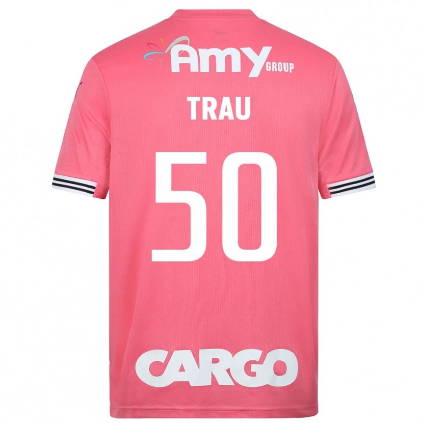 Danxen Kinder Idan Trau #50 Trikot Pink Weiß Torwarttrikot 2025/26 Schweiz