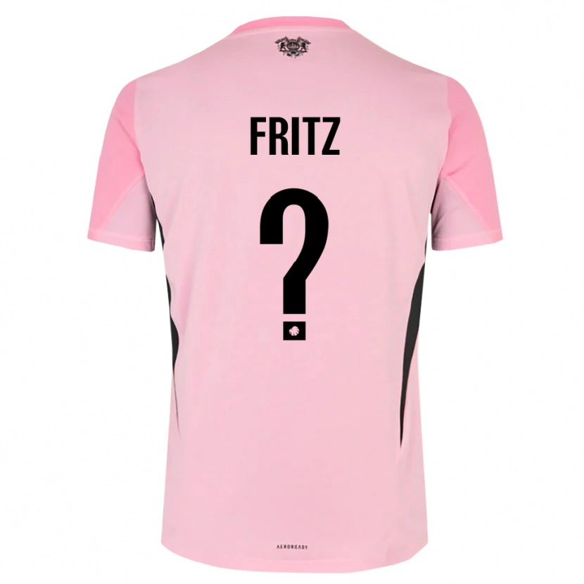 Danxen Kinder Gustav Fritz #0 Trikot Pink Schwarz Torwarttrikot 2025/26 Schweiz