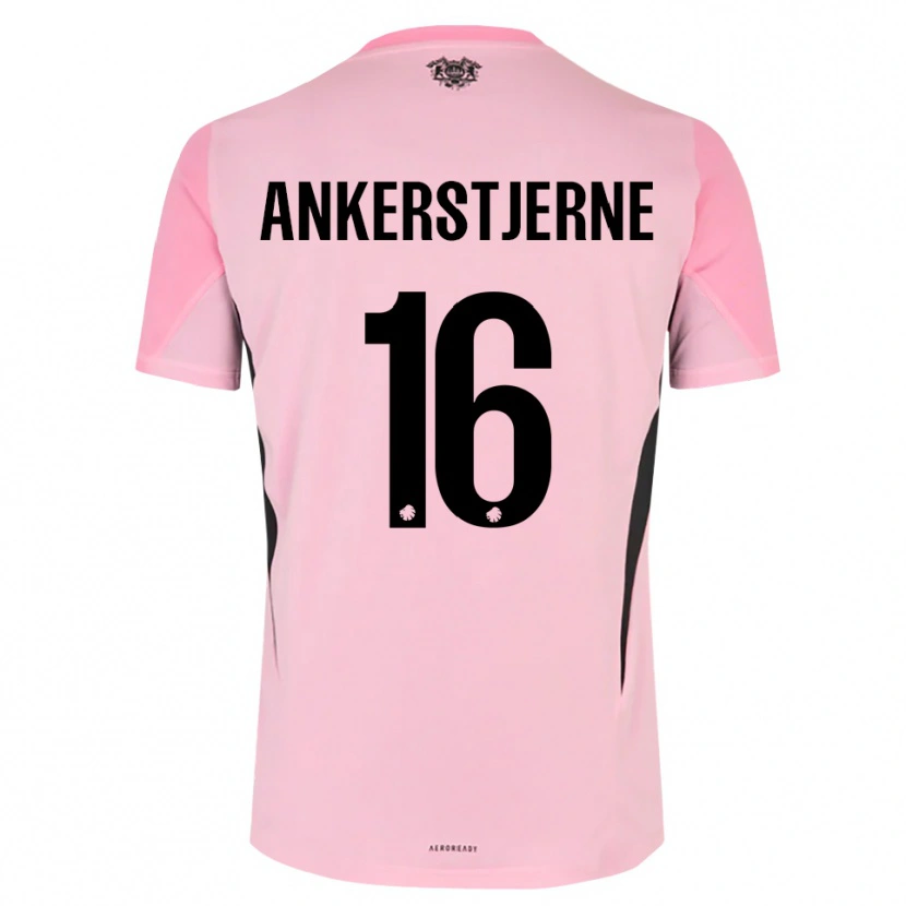 Danxen Kinder Ida Ankerstjerne #16 Trikot Pink Schwarz Torwarttrikot 2025/26 Schweiz