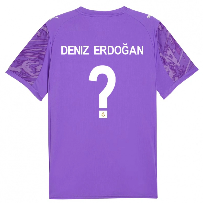 Danxen Kinder Ali Deniz Erdoğan #0 Trikot Lila Weiß Torwarttrikot 2025/26 Schweiz