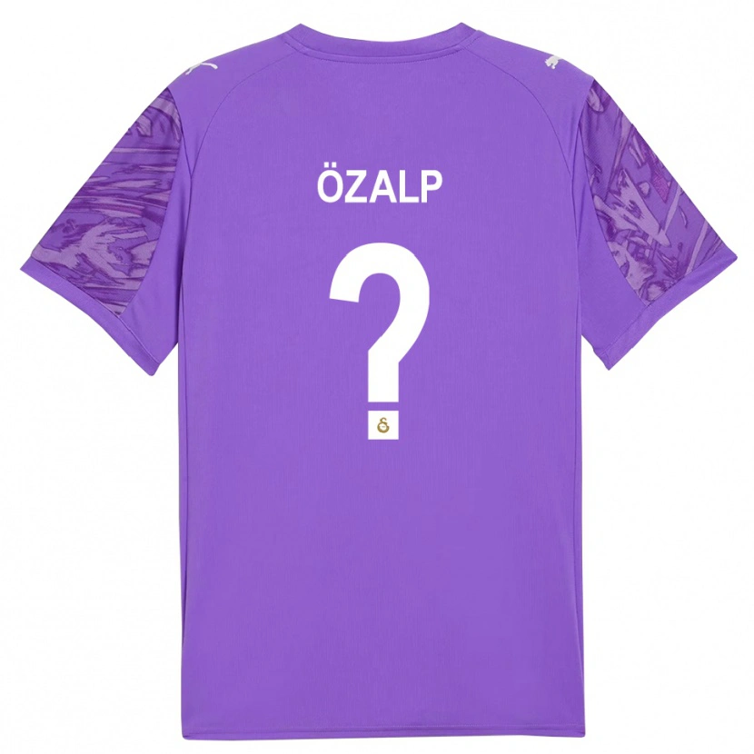 Danxen Kinder Hamza Özalp #0 Trikot Lila Weiß Torwarttrikot 2025/26 Schweiz
