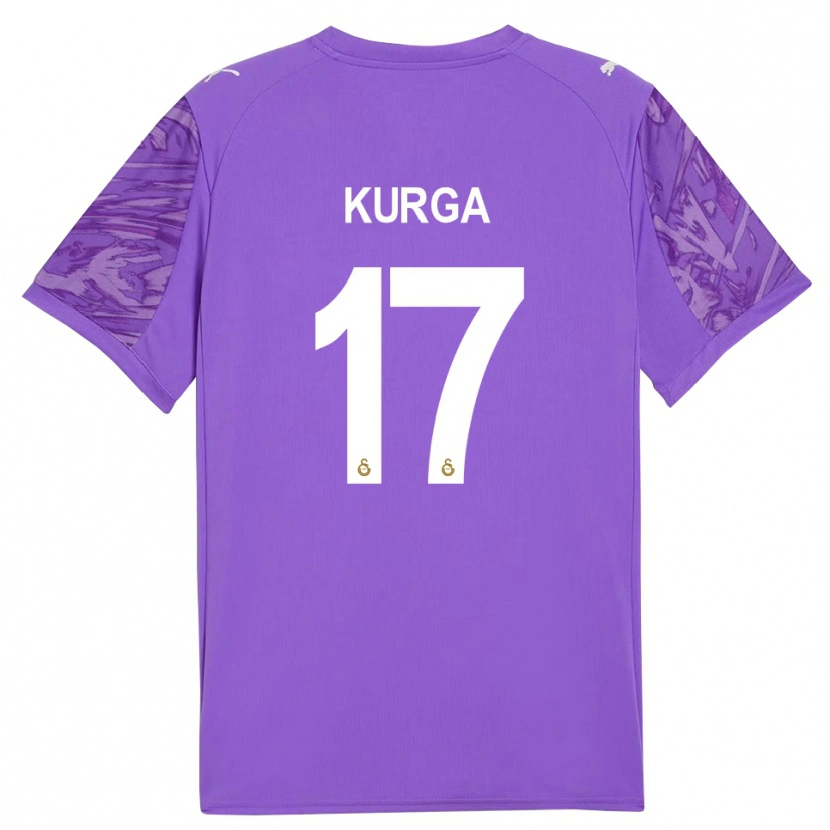 Danxen Kinder Handan Kurğa #17 Trikot Lila Weiß Torwarttrikot 2025/26 Schweiz