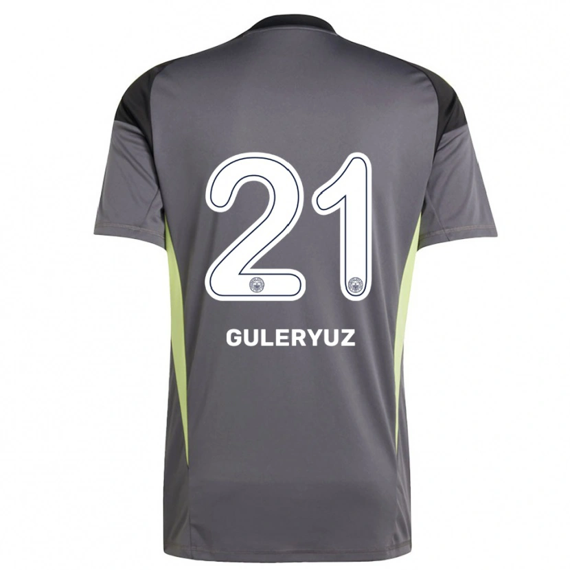 Danxen Kinder Göknur Güleryüz #21 Trikot Dunkelgrau Schwarz Torwarttrikot 2025/26 Schweiz