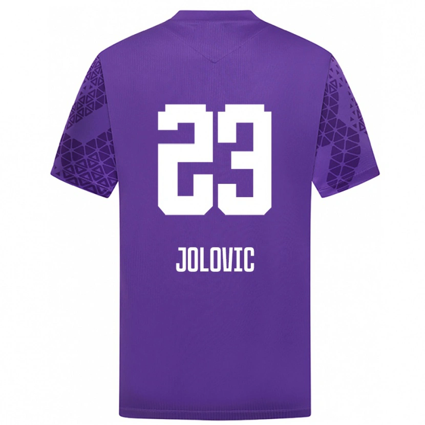 Danxen Kinder Bogdan Jolovic #23 Trikot Indigo Weiß Torwarttrikot 2025/26 Schweiz