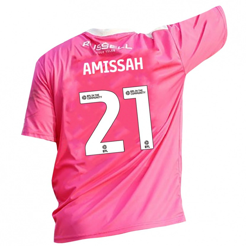 Danxen Herren Jordan Amissah #21 Trikot Rosenrosa Torwarttrikot 2025/26 Schweiz
