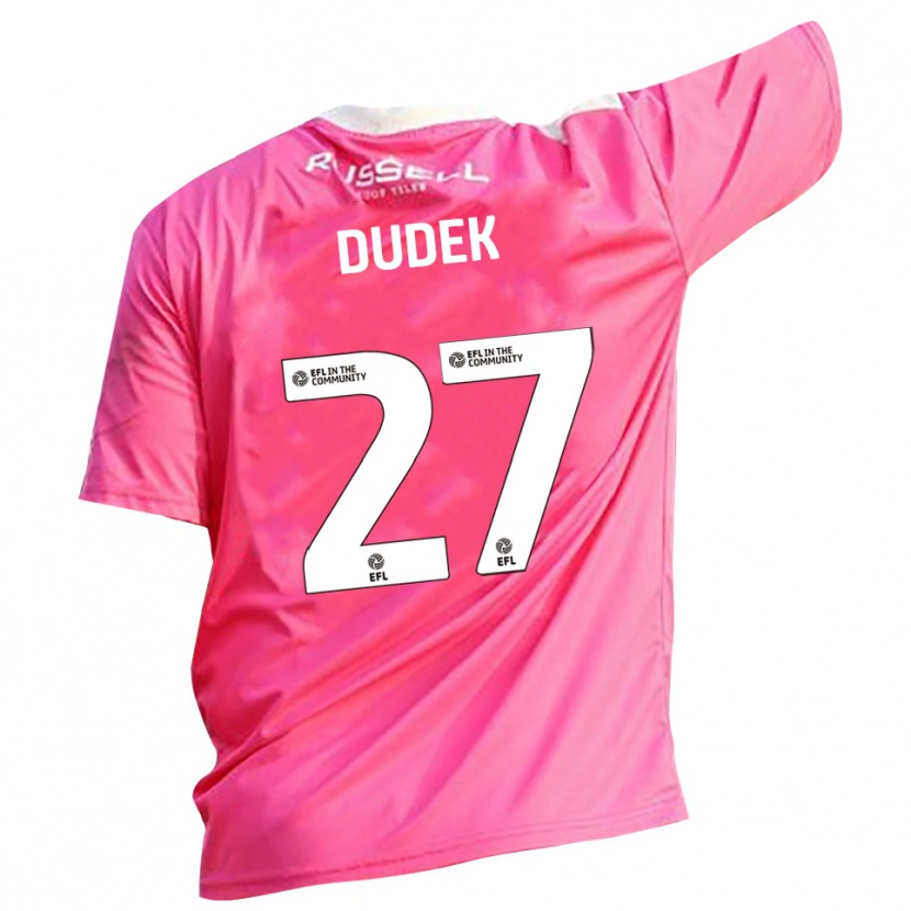 Danxen Herren Kamil Dudek #27 Trikot Rosenrosa Torwarttrikot 2025/26 Schweiz