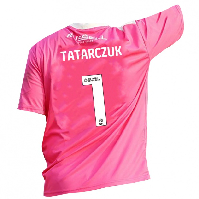 Danxen Herren Olena Tatarczuk #1 Trikot Rosenrosa Torwarttrikot 2025/26 Schweiz