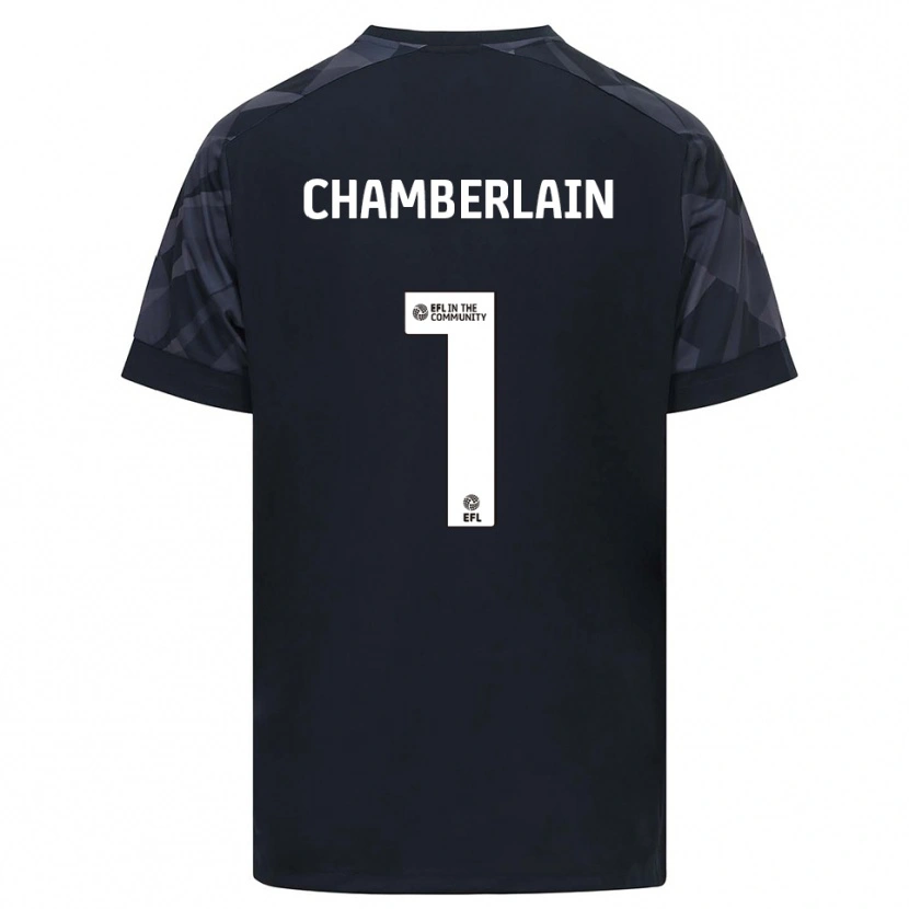 Danxen Herren Ceryn Chamberlain #1 Trikot Schwarz Weiß Torwarttrikot 2025/26 Schweiz