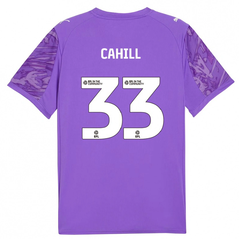 Danxen Herren Killian Cahill #33 Trikot Dunkelviolett Torwarttrikot 2025/26 Schweiz