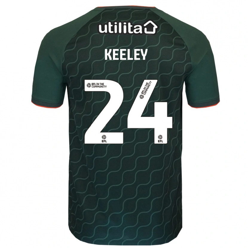Danxen Herren Josh Keeley #24 Trikot Dunkelgrün Torwarttrikot 2025/26 Schweiz