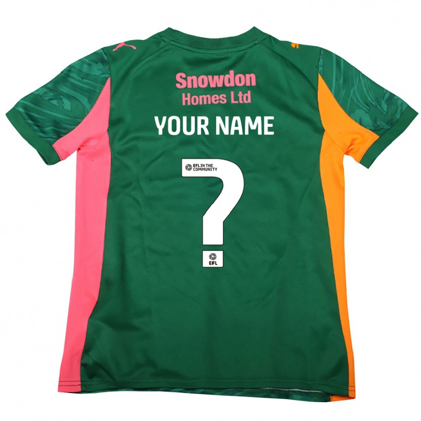 Danxen Herren Northampton Town Trikot Dunkelgrün Rosa Torwarttrikot 2025/26 Schweiz