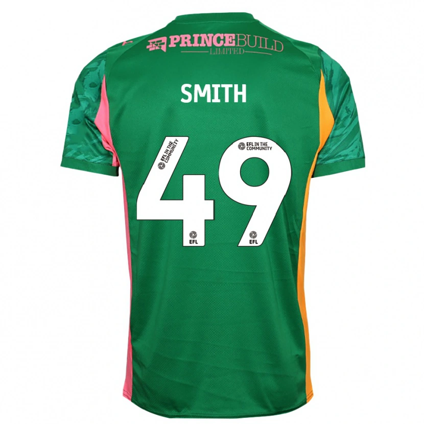 Danxen Herren Bastian Smith #49 Trikot Grün Rosa Torwarttrikot 2025/26 Schweiz