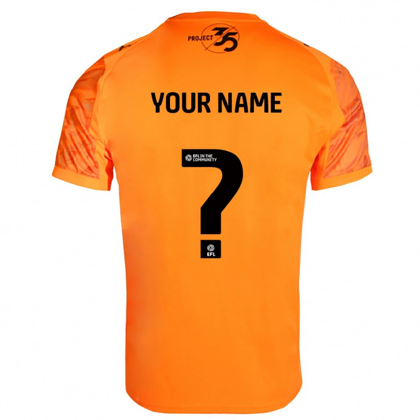 Danxen Herren Plymouth Argyle Trikot Orange Schwarz Torwarttrikot 2025/26 Schweiz