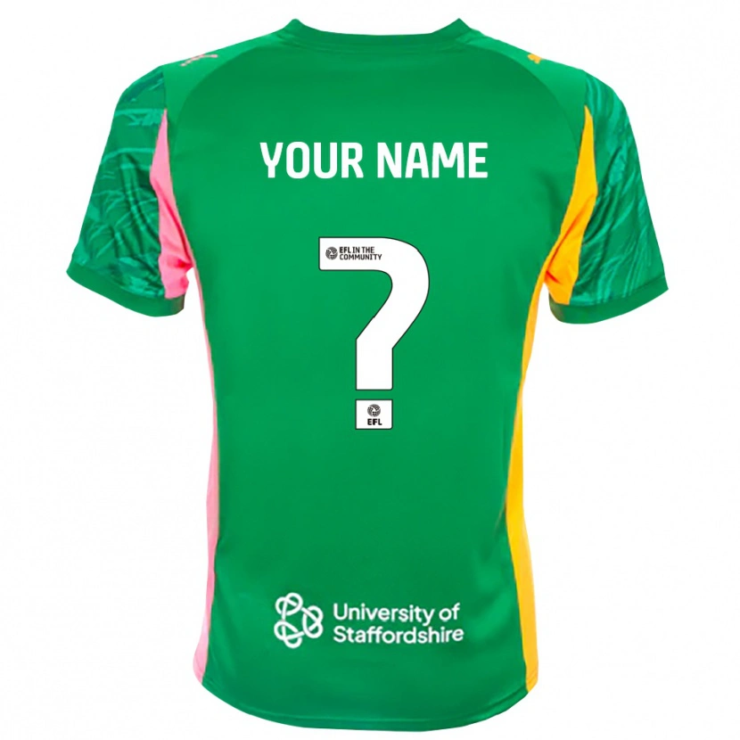 Danxen Herren Port Vale Trikot Grün Rosa Orange Torwarttrikot 2025/26 Schweiz