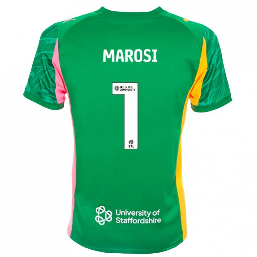 Danxen Herren Marko Marosi #1 Trikot Grün Rosa Orange Torwarttrikot 2025/26 Schweiz