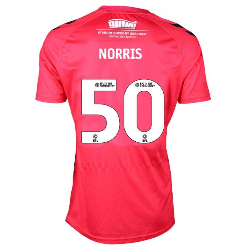 Danxen Herren Will Norris #50 Trikot Rot Weiß Torwarttrikot 2025/26 Schweiz