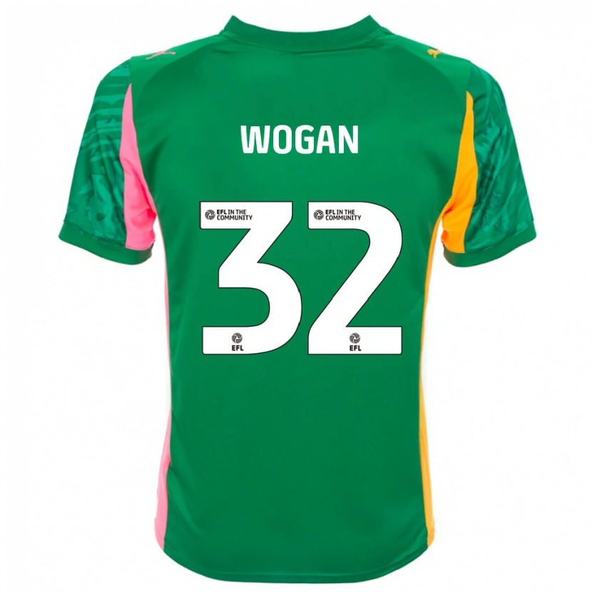 Danxen Herren Andrew Wogan #32 Trikot Grün Rosa Weiß Torwarttrikot 2025/26 Schweiz