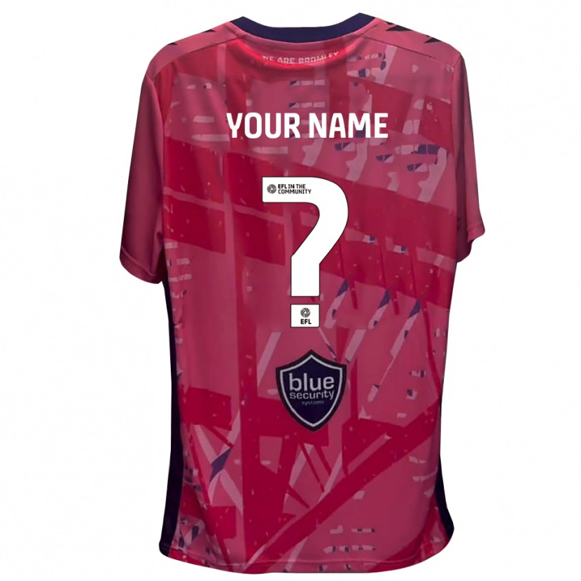 Danxen Herren Bromley FC Trikot Pink Weiß Torwarttrikot 2025/26 Schweiz